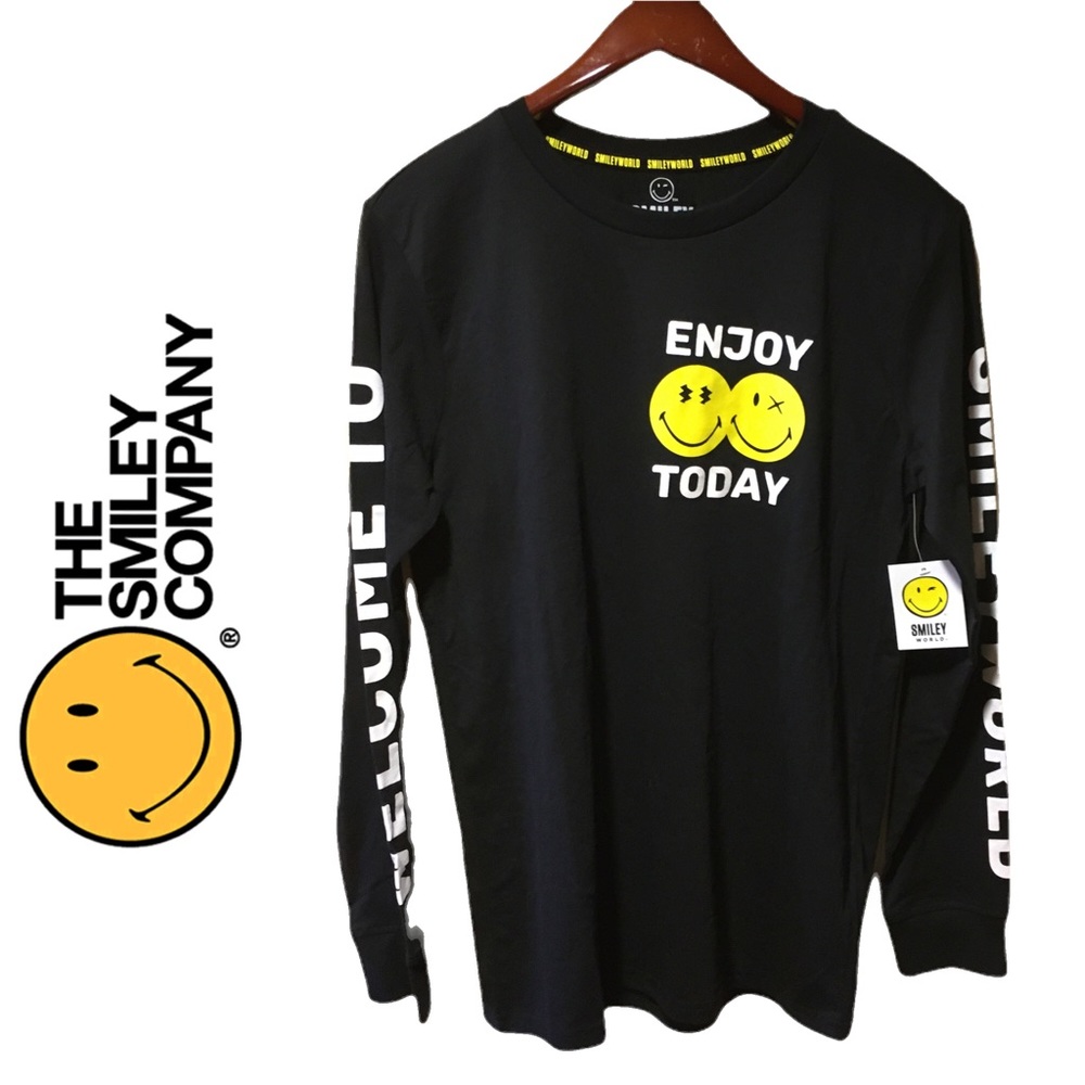 Smiley World Enjoy Today Long Sleeve Shirt